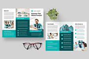 Brochure | Canva, MS Word, InDesign, a Brochure Template by Leaflove (Thumbnail 2 of 6)