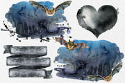 Orange and black Halloween, an Animal Illustration by Watercolor fantasy (Thumbnail 9 of 9)