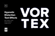 Hypnotic Distortion Text Effects, a Layer Style Add-On by veila.me (Thumbnail 3 of 9)