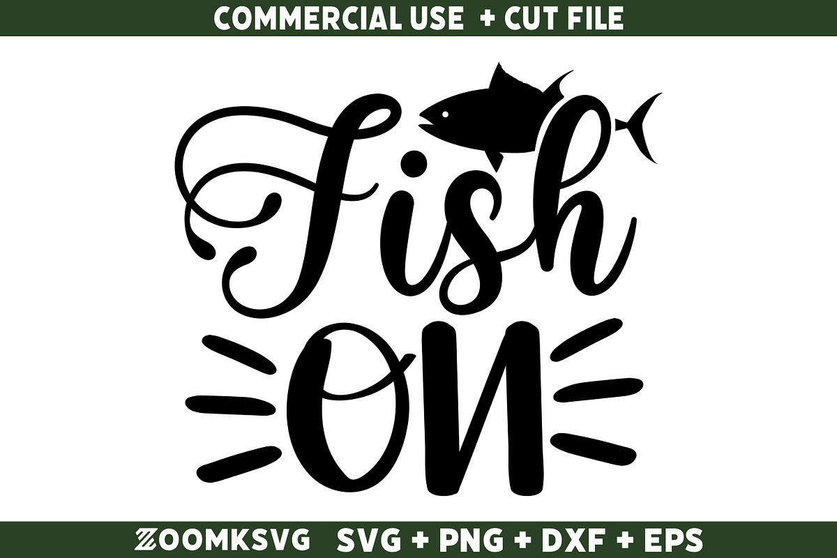 Fishing SVG Bundle 20 Designs, an Illustration by ZoomkSVG (Photo 5 of 41)