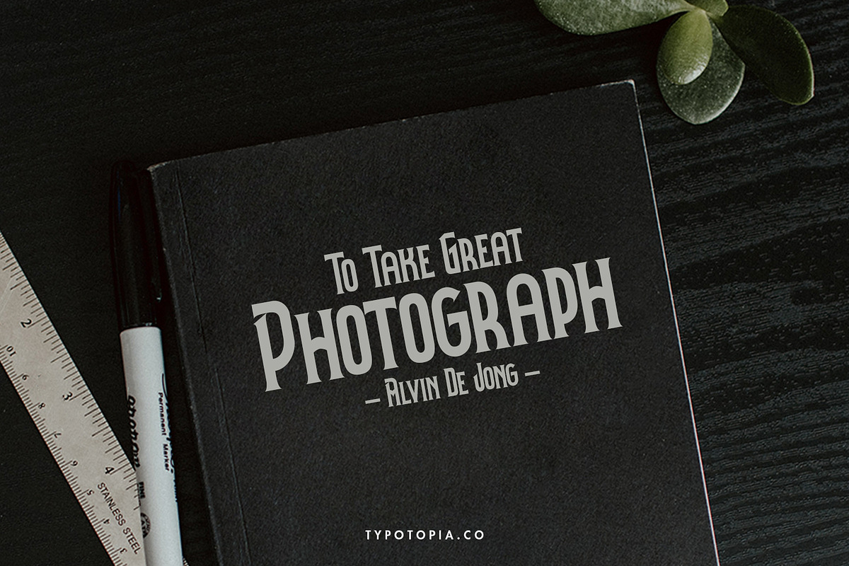 Astaroth, a Sans Serif Font by edukka (Photo 5 of 9)