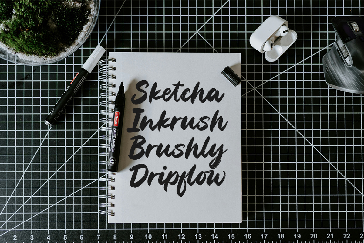 Hadelia Brush, a Handwritten Font by Fargun Studio (Photo 7 of 11)