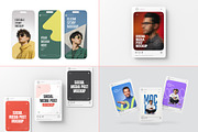 Instagram Post & Story Mockup Bundle, an Advertising Mockup by graphypix (Thumbnail 2 of 13)