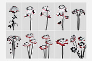 30 Flowers Backgrounds, a Background Graphic by Tridimensi Pro (Thumbnail 2 of 11)