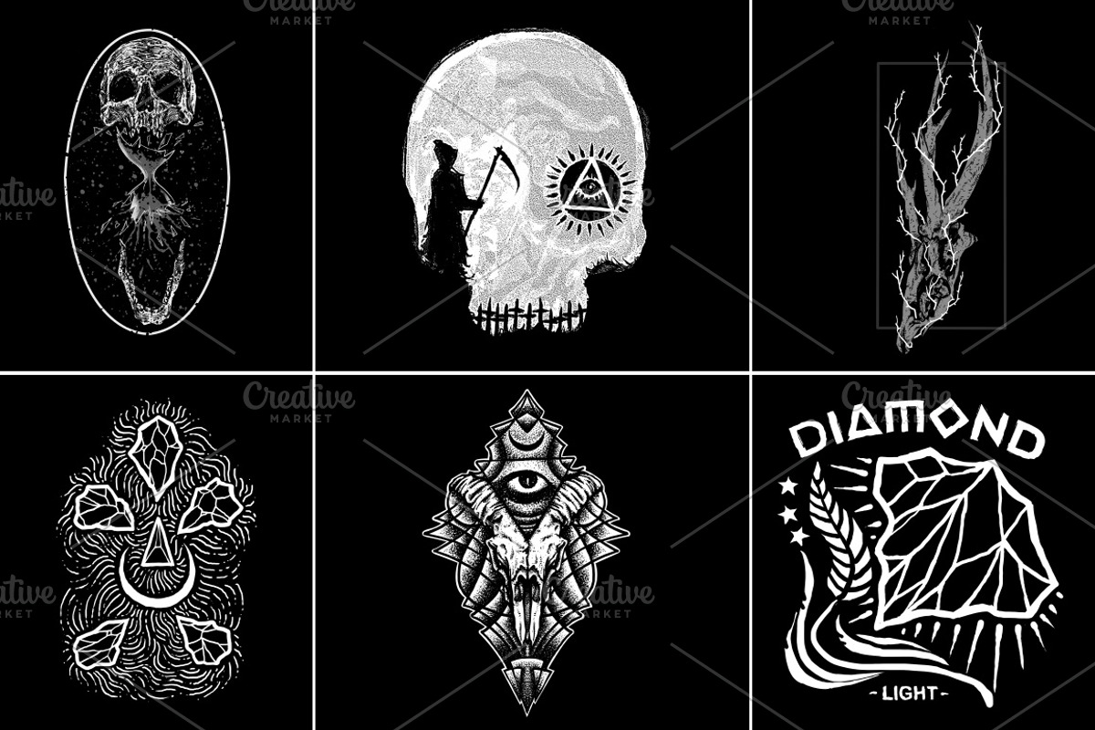 100 T-Shirt Designs Super Collection, an Animal Illustration by Design by sebrodbrick (Photo 28 of 35)