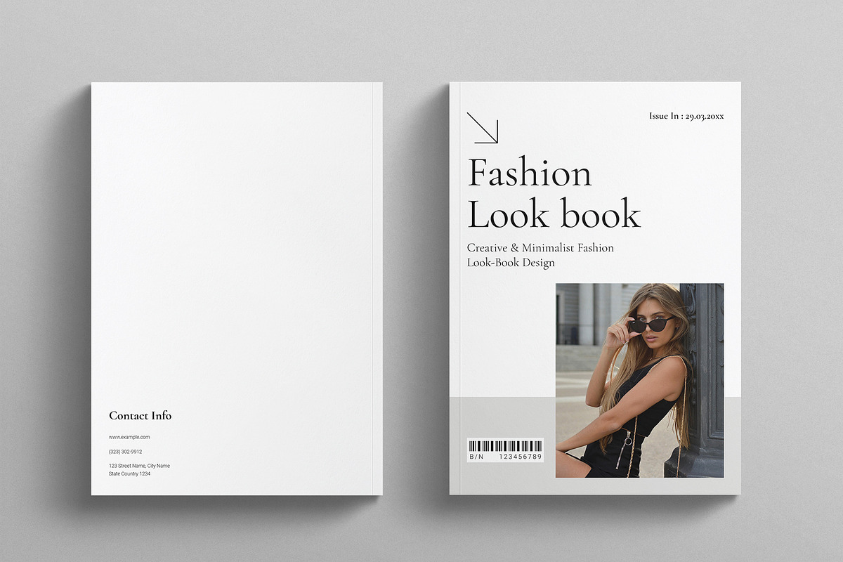Fashion Lookbook Magazine Template, a Magazine Template by E-Type (Photo 7 of 7)