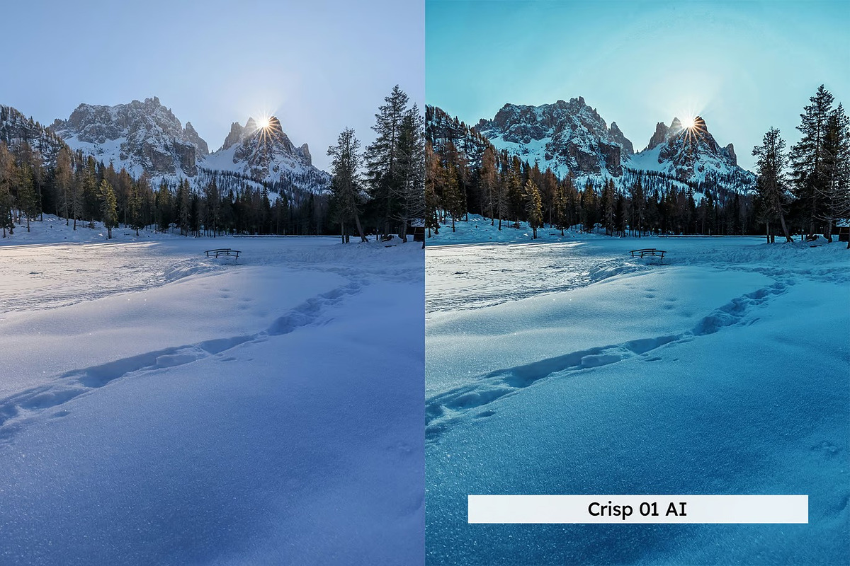 20 Winter Forest Lightroom Presets, a Preset Add-On by Hubzway (Photo 6 of 13)