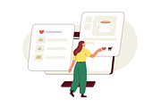People with online wishlists set, a Technology Illustration by Good Studio (Thumbnail 5 of 5)