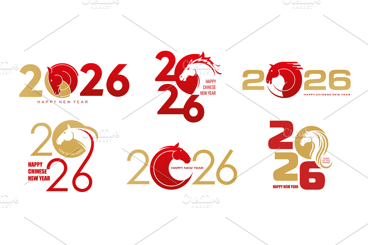 2026 Chinese New Lunar Year, an Animal Illustration by Vector Tradition