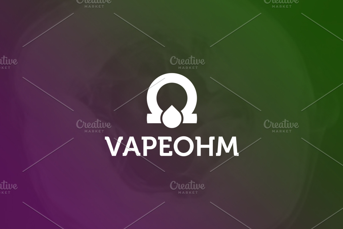 Vapeohm Logo, a Branding & Logo Template by GLXY (Photo 1 of 4)