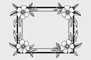 Elegant Floral Frame Bundle, an Illustration by jahid234 (Thumbnail 4 of 9)