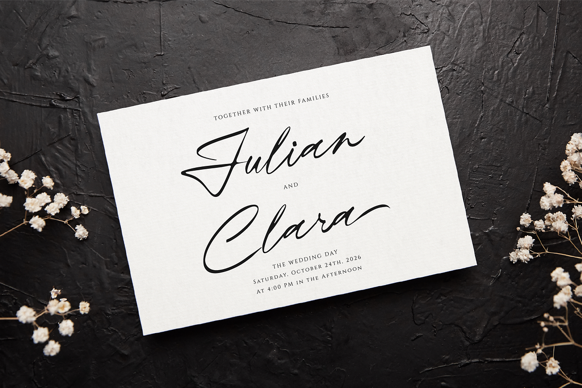 Theyladia | Handwritten Script, a Script Font by gracetype_studio (Photo 4 of 12)