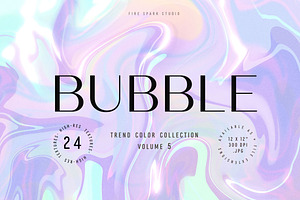 Iridescent Abstract Backgrounds
