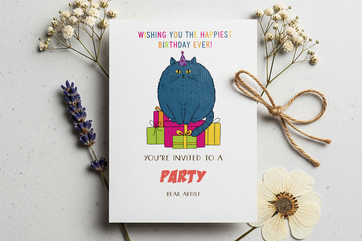 Cat and Animals Funny Birthday PNG, a Graphic by GlitterCraft (Photo 66 of 101)
