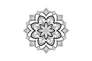 Mandala Flower SVG Bundle, an Illustration by Creativeshirt (Thumbnail 7 of 31)