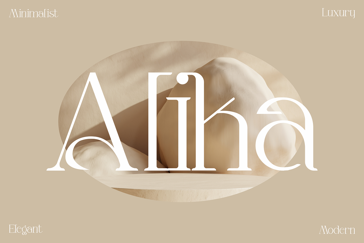 Alika Minimalist Serif Font, a Serif Font by Storytype Studio (Photo 1 of 8)