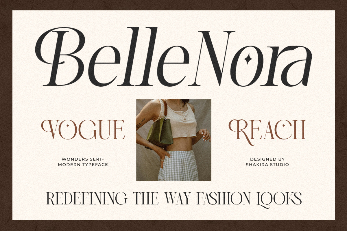 Wonders - Modern Elegant Luxury, a Serif Font by Shakira Studio (Photo 3 of 10)