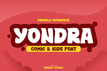 Yondra - Comic Font