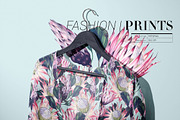 Exotic Protea Prints & Motifs, a Pattern Graphic by Pink Linen (Thumbnail 8 of 10)