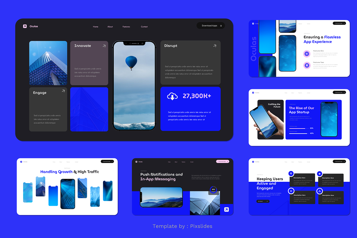 Mobile App & Startup Keynote, a Presentation Template by Pixslides (Photo 4 of 7)