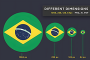 Circle Flags (230 - AI, PDF, PNG), a Solid Icon by alpercakici (Thumbnail 2 of 5)