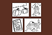 Pumpkin Illustrations, a Food Illustration by AJ Doodles (Thumbnail 6 of 16)