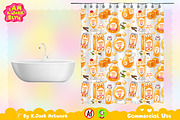 Cute Caramel Cream Soda Seamless, a Background Graphic by K.JackArtwork (Thumbnail 7 of 8)