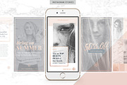 ROSE GOLD | Social Media Pack, a Social Media Template by Marigold Studios (Thumbnail 6 of 13)