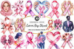 World Breast Cancer Day Clipart, an Illustration by SinaCreation