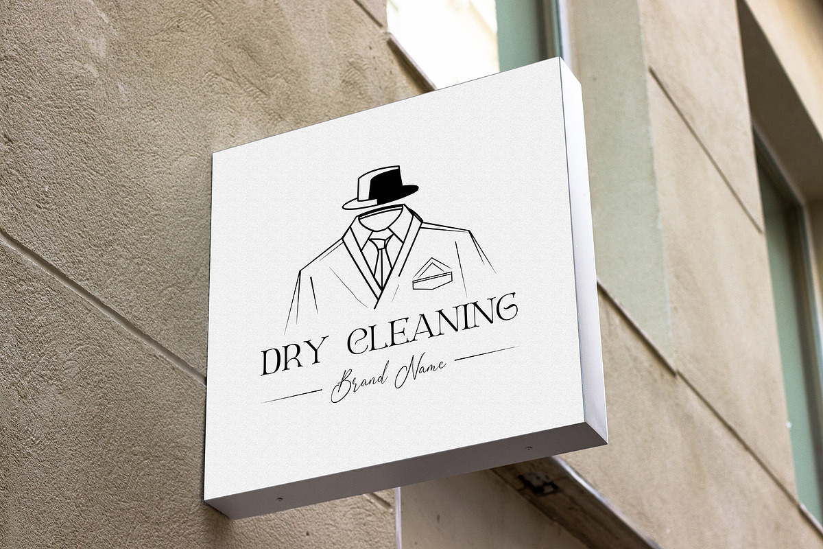Dry Cleaning Logo Design, a Branding & Logo Template by YUDesignStore (Photo 4 of 5)