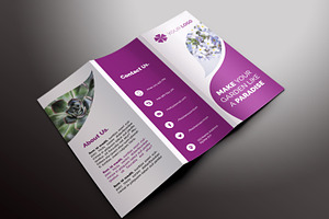 Flower Shop Trifold Brochures