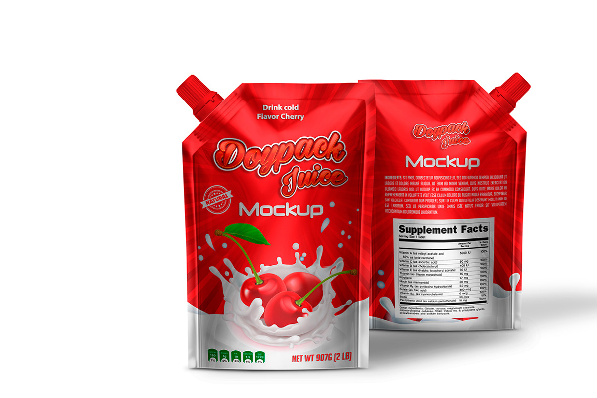 Doypack Mockup, a Packaging Mockup by rogeriomarcos (Photo 5 of 14)