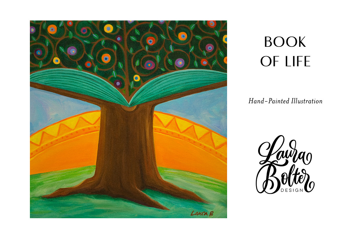 Book of Life Illustration, an Illustration by Laura Bolter Design (Photo 1 of 2)