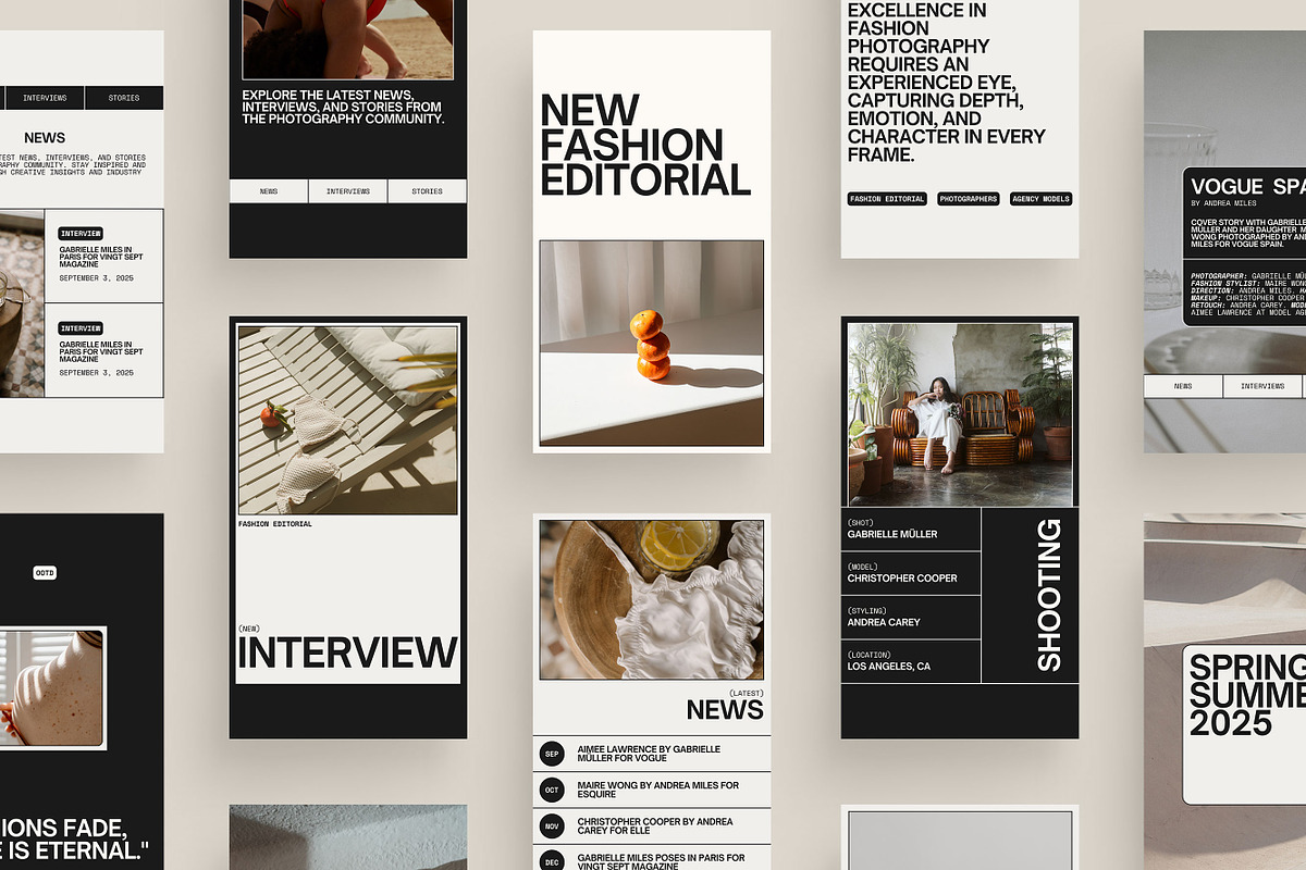 Editorial Instagram Story Templates, a Social Media Template by Moscovita Studio (Photo 9 of 10)
