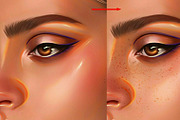 Freckles Brush Pack, a Brushes & More by vurdembrushes (Thumbnail 3 of 4)
