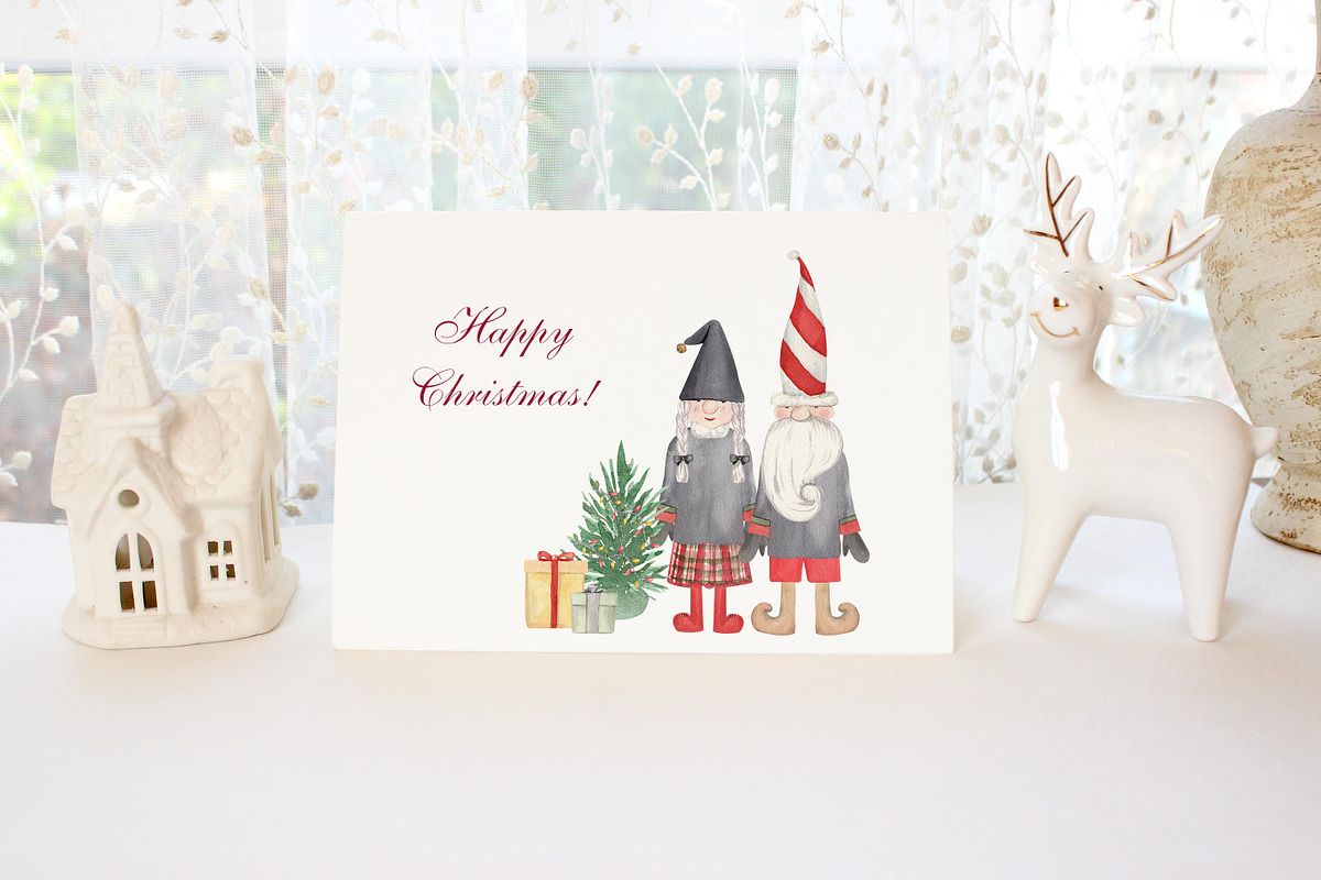 Christmas Elves Family Creator, a Decorative Illustration by Catch the Dream Art (Photo 2 of 9)