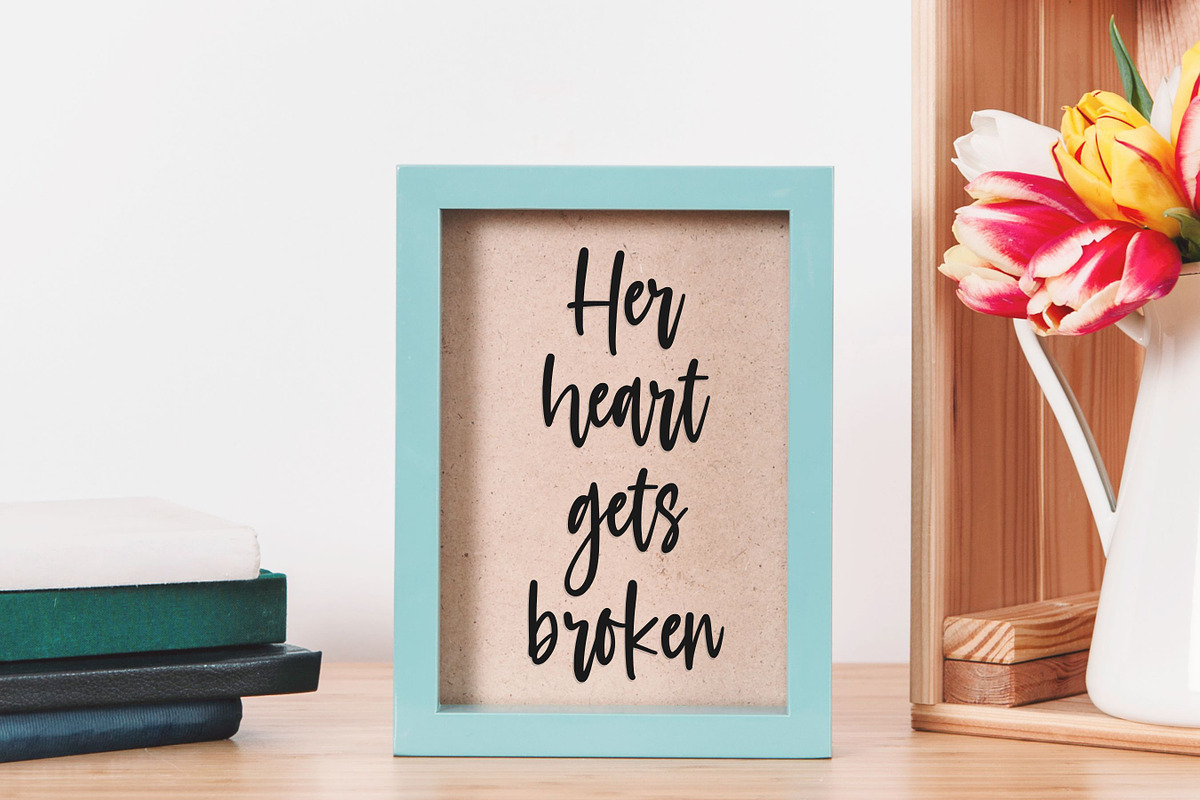 Goldmind - Modern Calligraphy Font, a Script Font by Balpirick Studio (Photo 4 of 7)