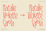 Reina Sofia - Vintage Display Serif, a Serif Font by SilverStag Type Foundry (Thumbnail 9 of 30)