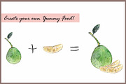 Fall & Winter Food Clipart, a Food Illustration by VianneArt (Thumbnail 3 of 10)