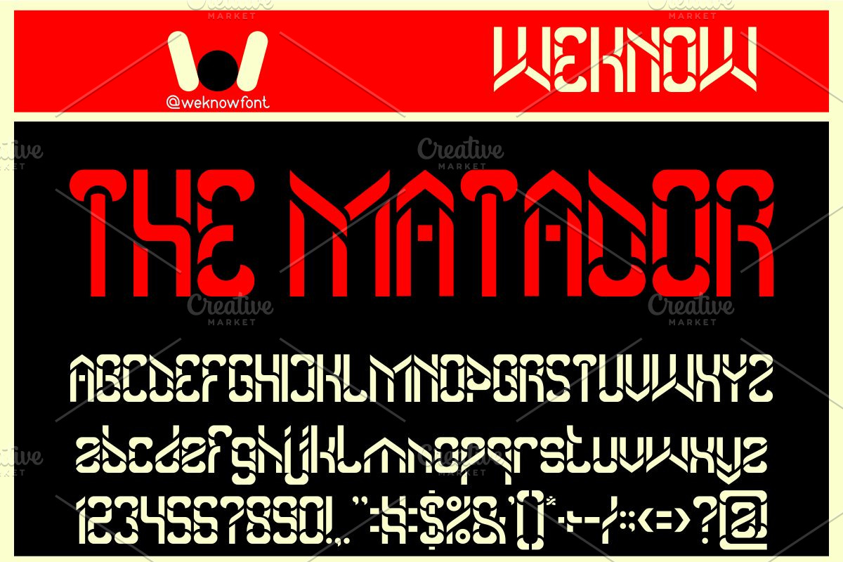 Another Version font, a Font by weknow (Photo 3 of 8)