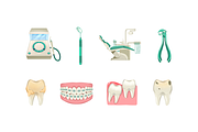 Dental Tools and Problems, an Object Graphic by Deemak Daksina (Thumbnail 2 of 3)