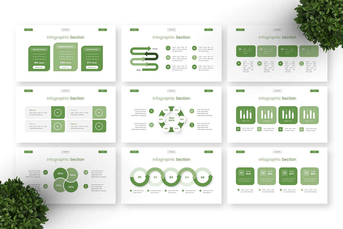 Childcare - Kindergarten Keynote preview 2