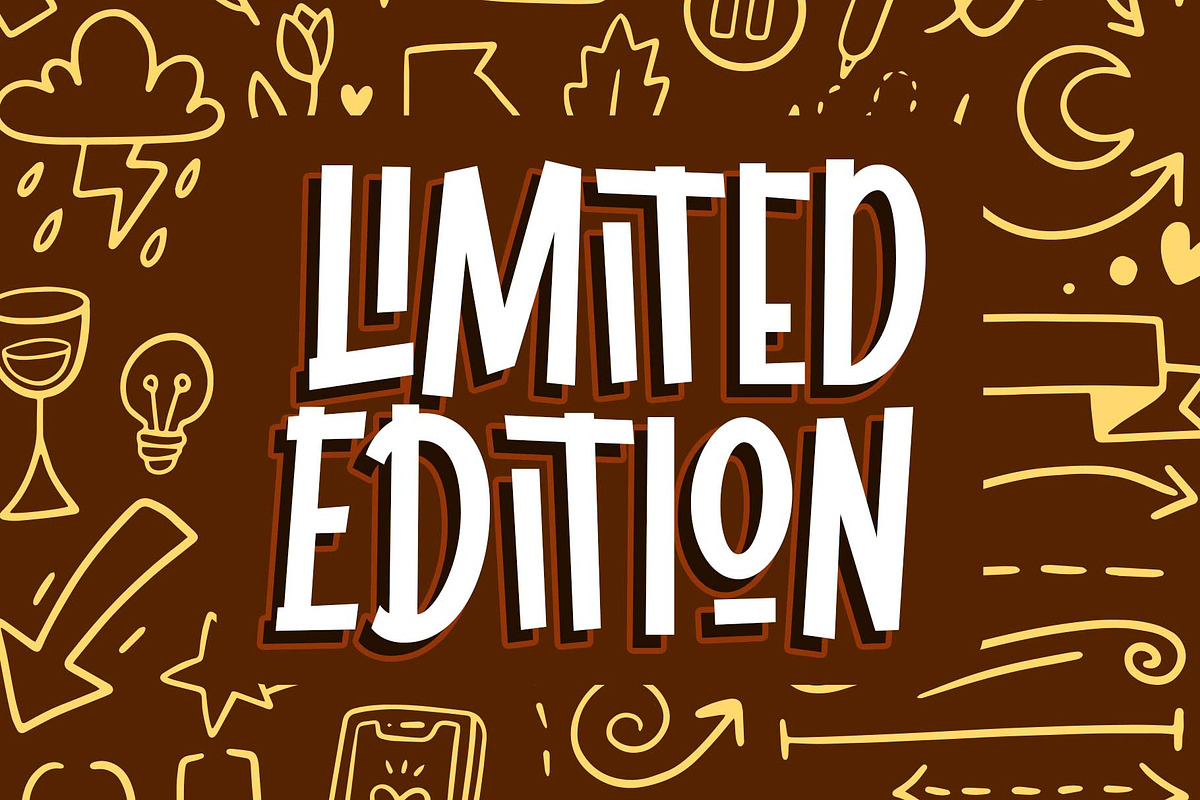 Romelly Letters - Playful Font, a Font by Novitype (Photo 7 of 13)