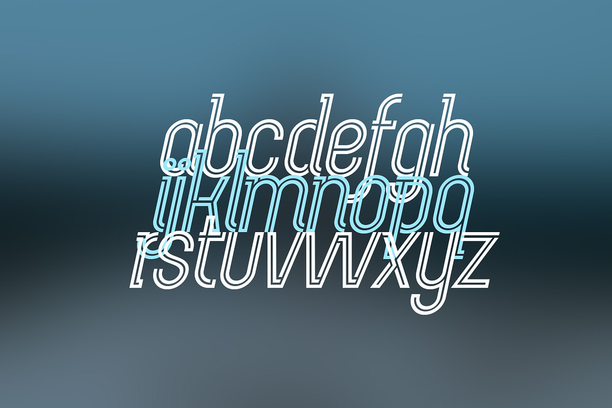 Chokana Light Italic, a Sans Serif Font by NREY (Photo 5 of 7)