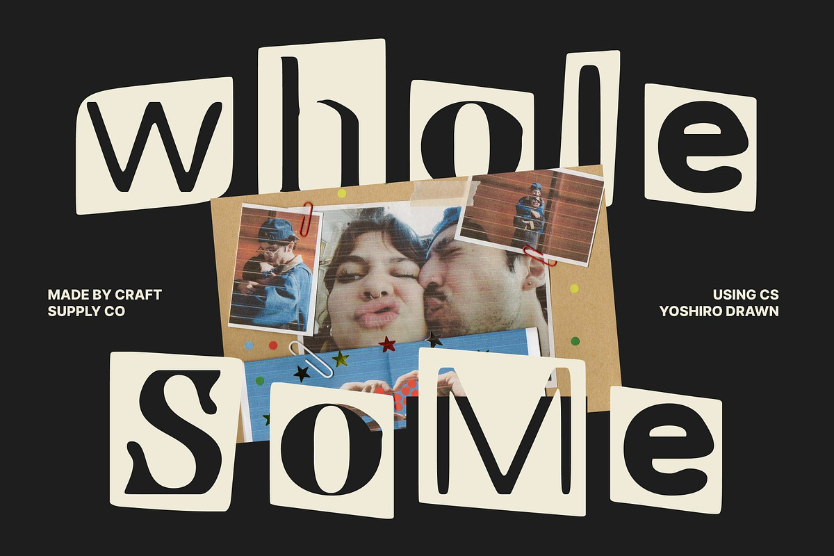 CS Yoshiro Drawn, a Sans Serif Font by Craft Supply Co. (Photo 5 of 8)