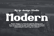Glomer Dotejon - College Font, a Serif Font by QR Design Studio (Thumbnail 2 of 9)