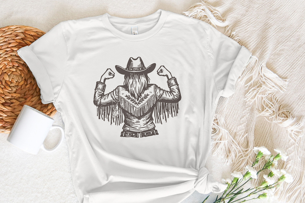 Empowered Cowgirl PNG, Strong, an Illustration by SharpMarketplace (Photo 5 of 9)