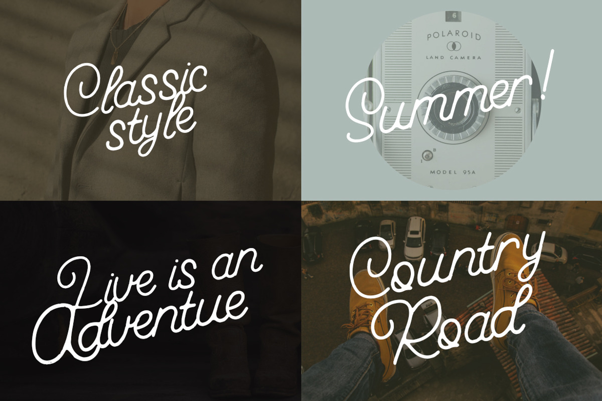 Nakytta Monoline Business Font preview 4