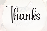Elegant Embroidery | Script Font, a Handwritten Font by Scratchones (Thumbnail 9 of 9)