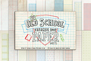 Old School Exercise Book Paper, a Background Graphic by Fendell Projects (Thumbnail 1 of 7)